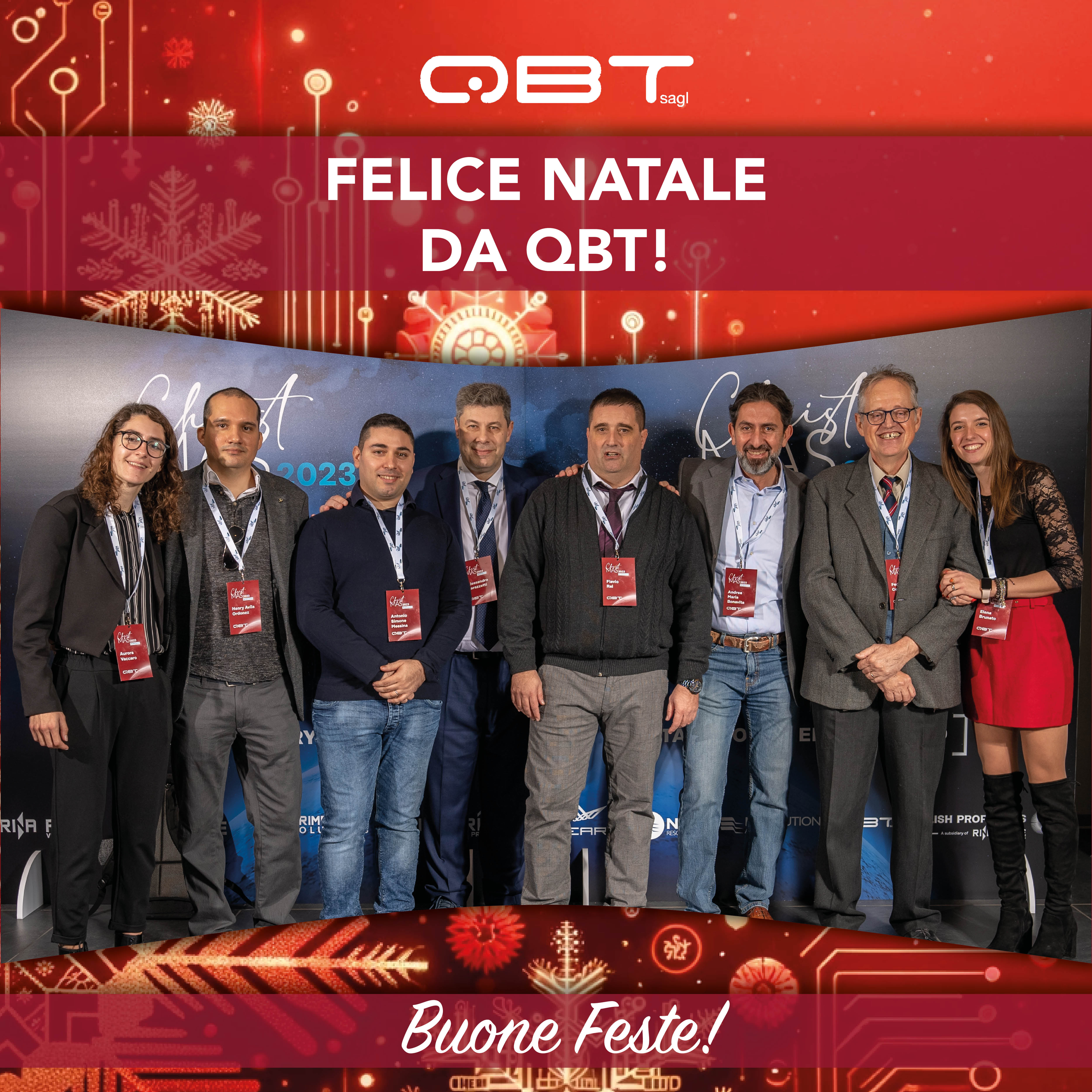 Il team di QBT vi augura un felice e sereno Natale!